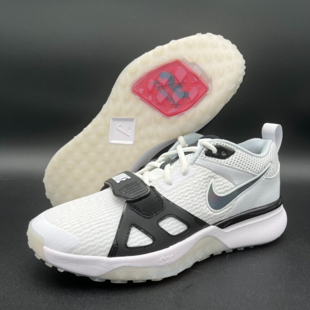 Nike Air Zoom Diamond Elite Turf White Baseball Shoes DZ0503-103 Multi Sz NEW